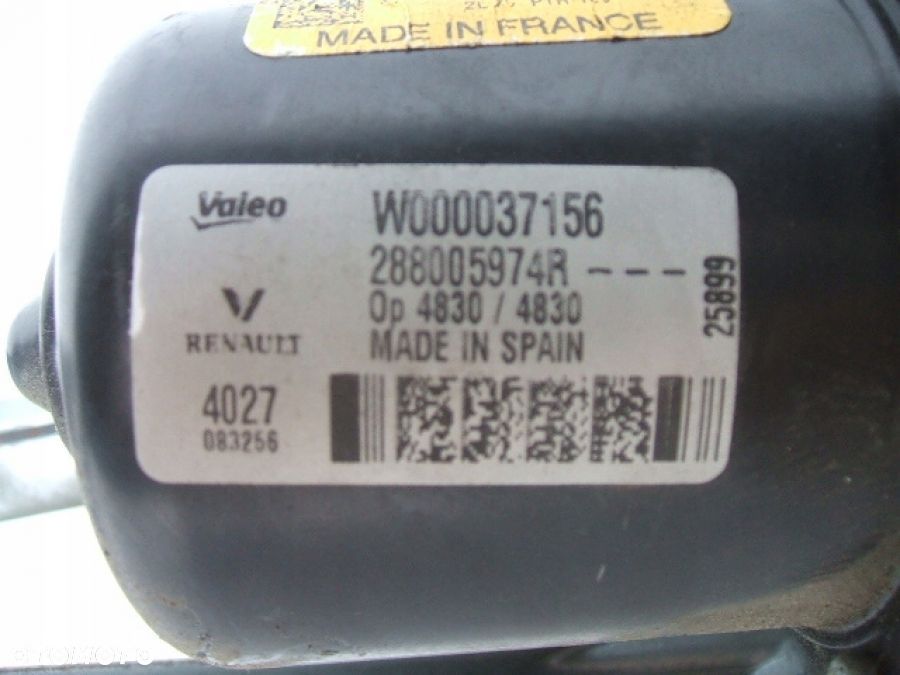 RENAULT MEGANE IV 4 MECHANIZM WYCIERACZEK SILNICZEK EU 288005974R - 4