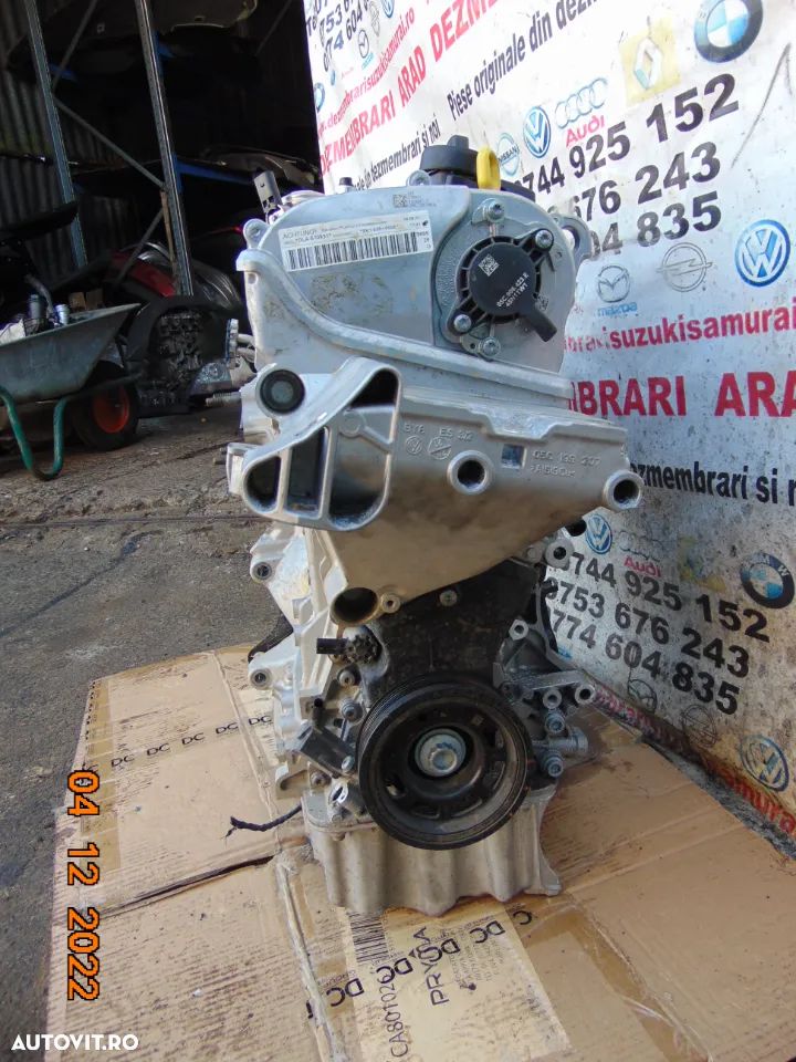 Motor VW 1.0 tsi DLA T-Cross t cross Polo T roc t-roc Golf 8 Audi A3 q2 Seat Leon Skoda octavia Kar - 2