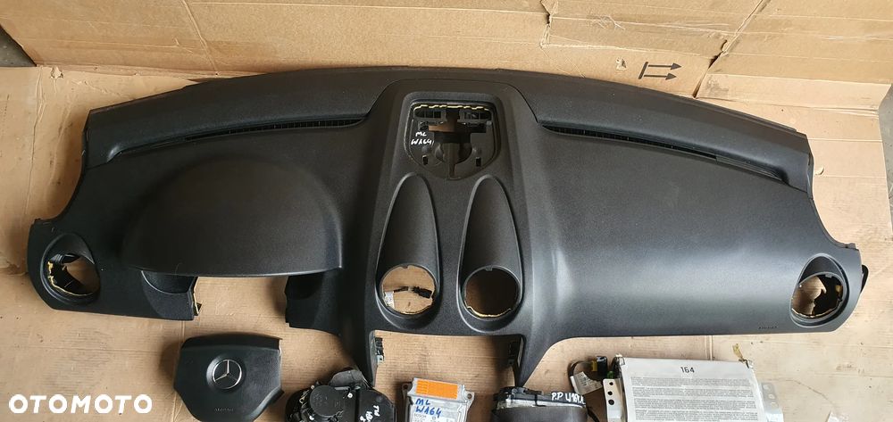 Konsola poduszki pasy AIRBAG zestaw naprawczy Mercedes ML W164 - 2