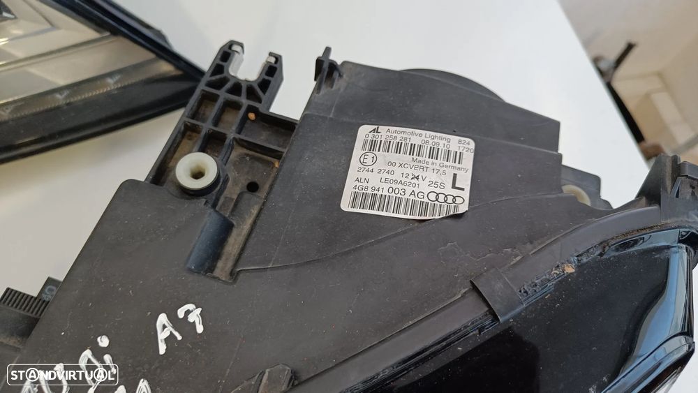 Farol óptica direito xenon Audi A7 2011 - 4