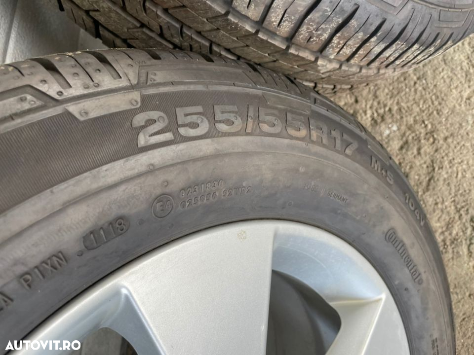 jante Originale cu anvelope originale de prim montaj mercedes GLK x204 w204  R18 anvelope continental all season genți  cauciucuri - 2