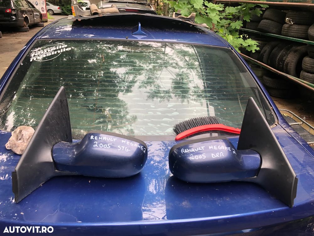 Oglinda stanga/Oglinda dreapta electrica albastru Renault Megane 2 2005 - 1