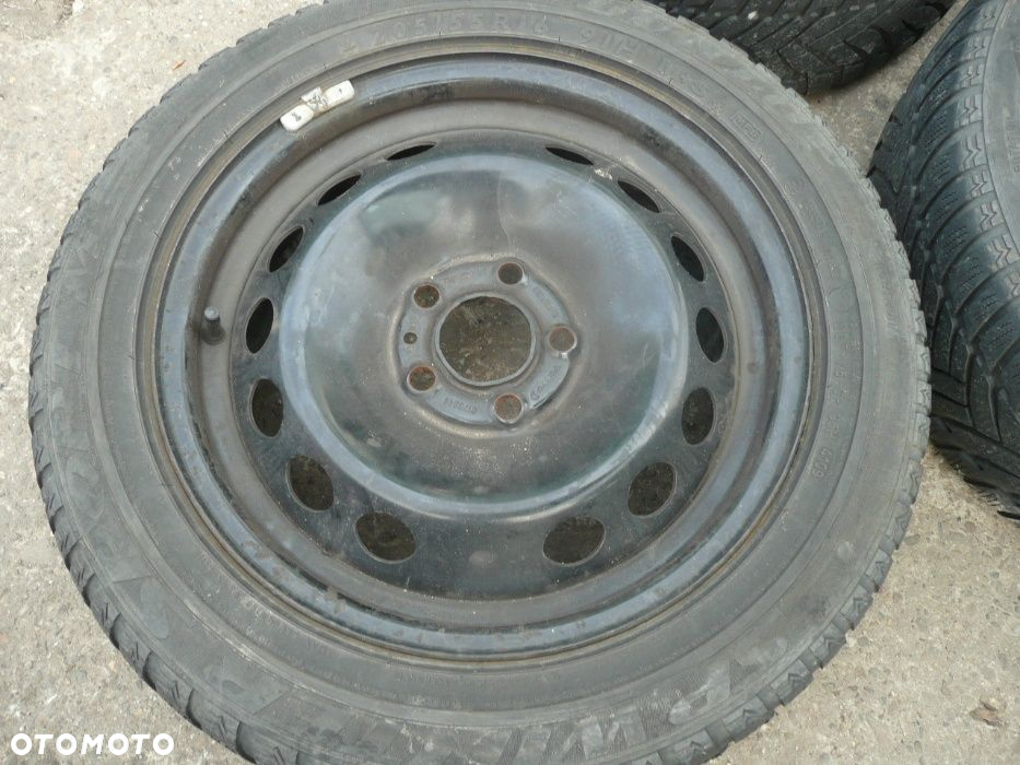 16” - Felgi Stalowe - 5x108  r16 cali - FORD  Focus , Mondeo , B-max , C-max , S-max , EcoSport  //  VOLVO , RENAULT Kangoo Laguna Megane Clio , CITAN Mercedes - Koło Dojazdowe Rezerwowe Zapasowe Dojazdówka Zapasówka Rezerwa - 2