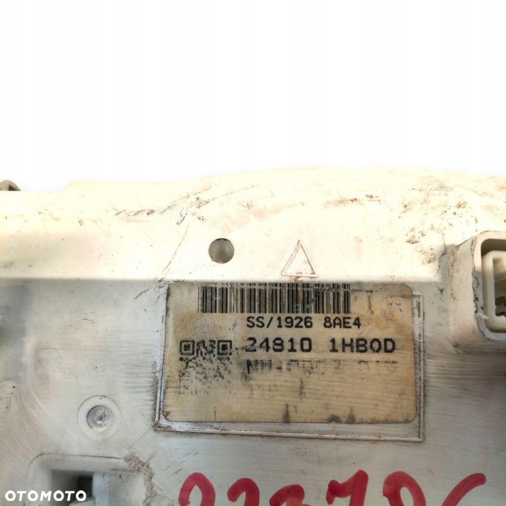 LICZNIK ZEGARY 24810-1HB0D Nissan Micra K13 1.2 12V Benzyna 223 786km eu - 2