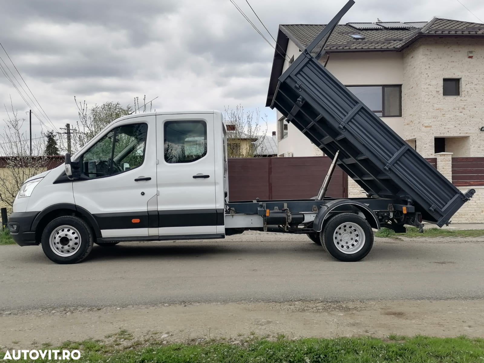 Ford Transit Doka 7l Basculabila - 2