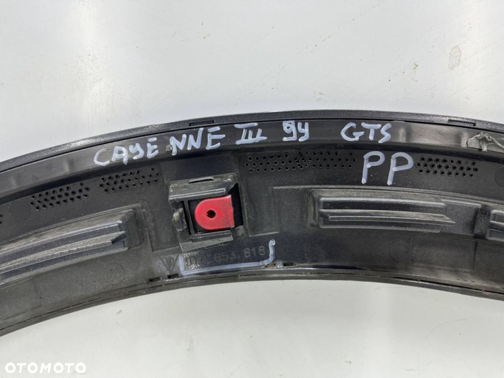 Listwa Porsche Cayenne III 9y GTS 17r.- PRAWY przedni rant nadkola błotnika nakładka prawy przód - 11