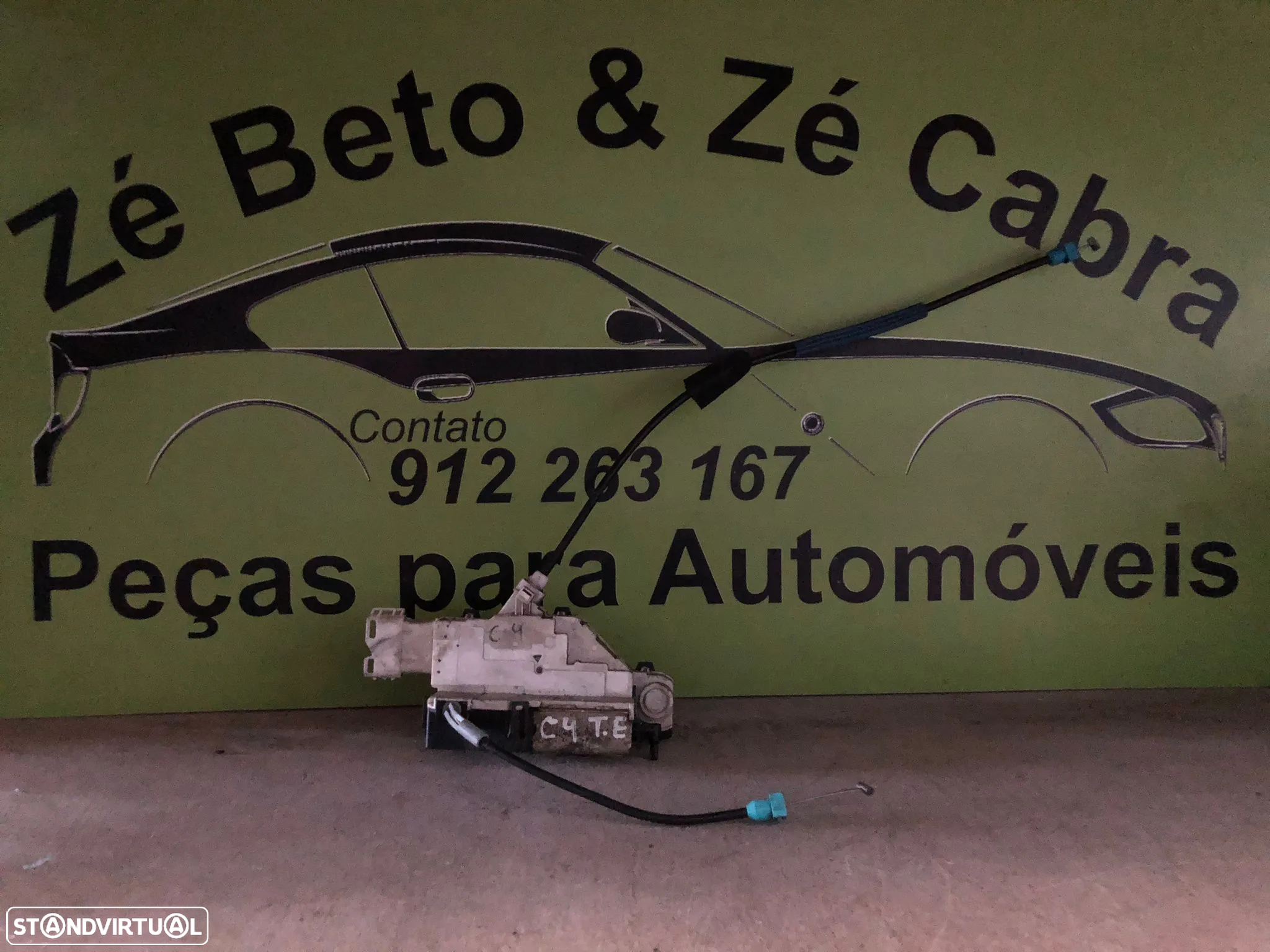CITROEN C4 FECHADURA TRAS ESQ - F063 - 2