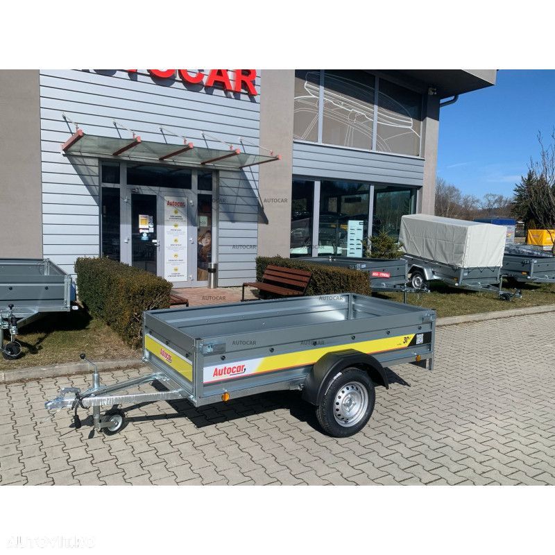 Autocar Remorca noua Tank 232x112 fara sistem de franare cu o singura axa - 1