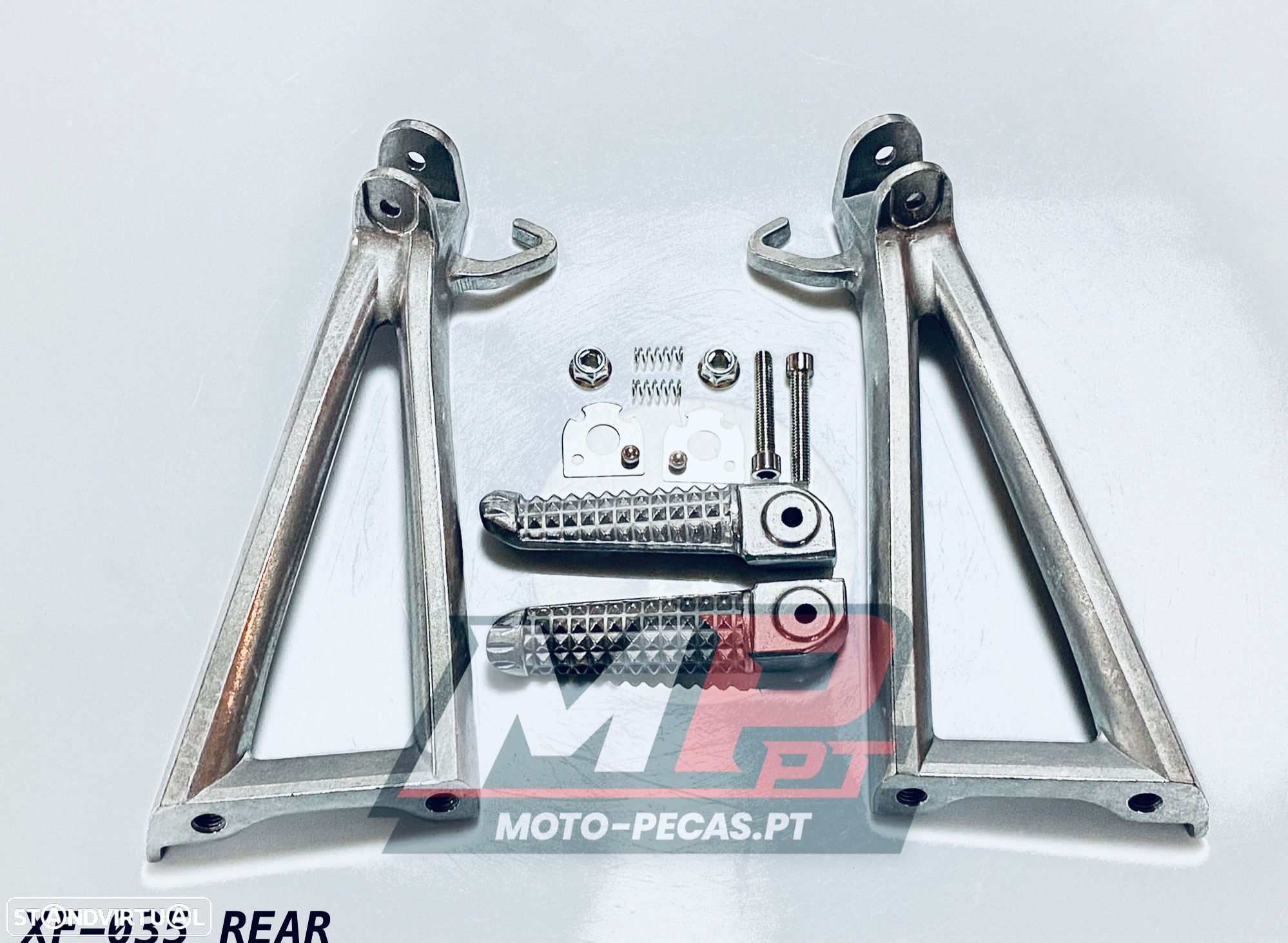 pousa pes completos traseiros yamaha yzf r6 2006 -2017 - 1