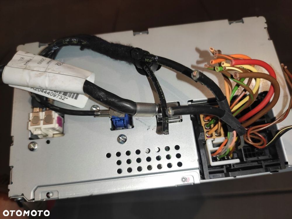 MERCEDES W204 C-KLASA RADIO CD PANEL RADIOODTWARZACZ STAN BDB - 7