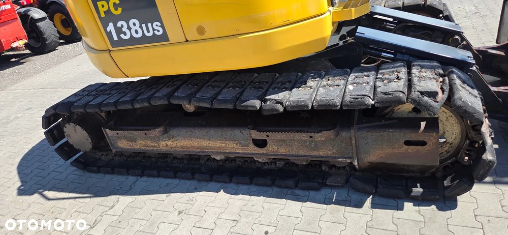 Komatsu <<Komatsu PC138US-10, 2014 rok, nakładki gumowe, pług, sprowadzona!>> - 15