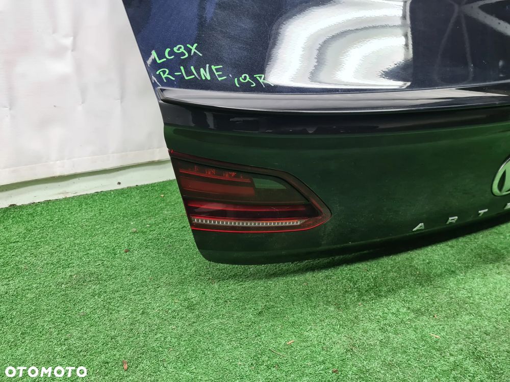 VW ARTEON 2019 R  R-LINE TYŁ  KOMPLETNY LC9X LAMPY KLAPA ZDERZAK BELKA - 18