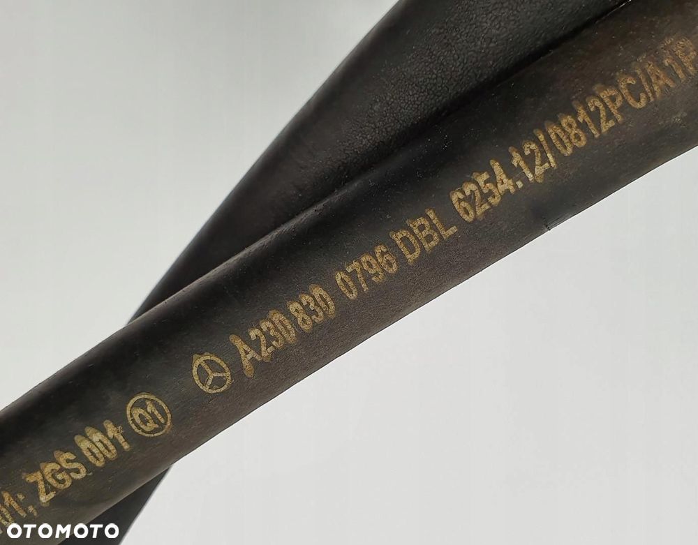 WĄŻ RURA WODY MERCEDES SL R230 3.7 V6 A2308300796 - 3