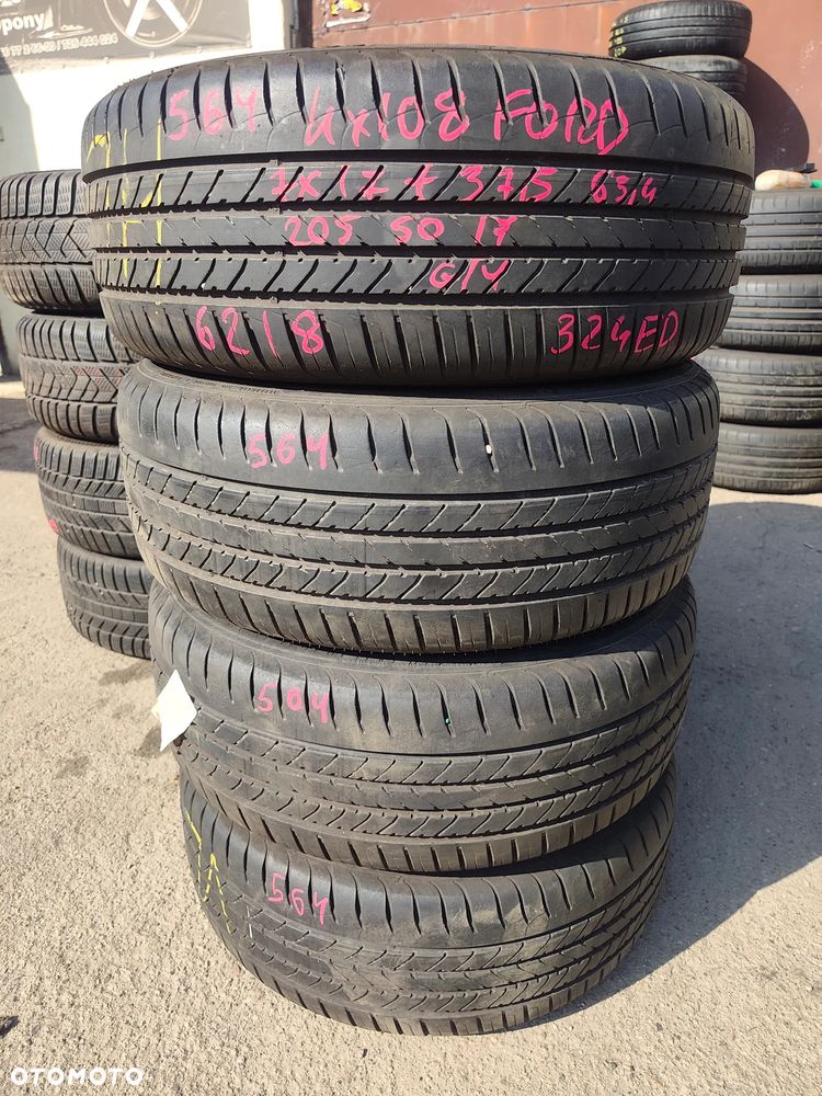 4x108 Felgi Aluminiowe Alufelgi Oryginalne GRAFITOWE 17 Koła Letnie Lato FORD BMAX ECOSPORT FIESTA FOCUS FUSION MONDEO COUGAR 205/50 Legnica ALU-RAD 6mm - 2