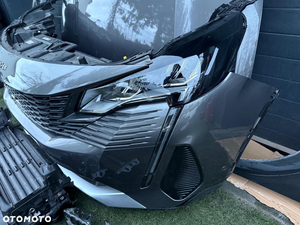 PEUGEOT 3008 5008 II LIFT HYBRYDA MASKA ZDERZAK BŁOTNIKI PAS LAMPY CHŁODNICE - 9