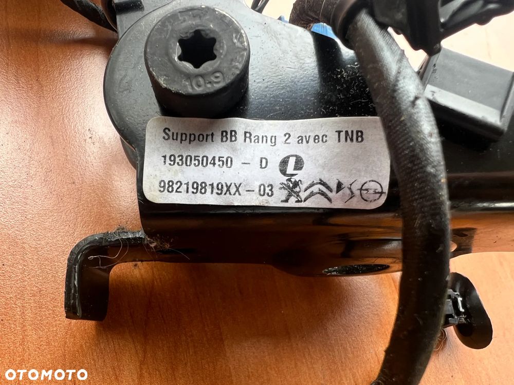 PAS PASY BEZPIECZEŃSTWA ŚRODKOWY TYŁ 98219819XX PEUGEOT RIFTER - 3