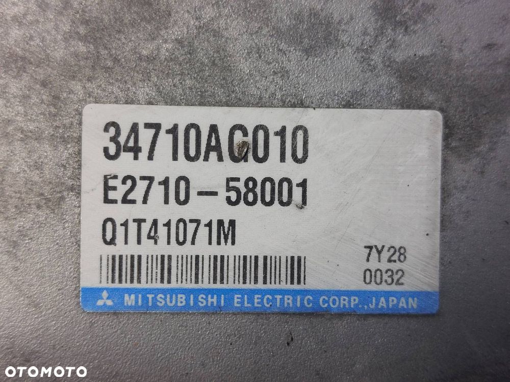 KOMPUTER MODUŁ STEROWNIK WSPOMAGANIA SUBARU LEGACY IV 34710AG010 - 4