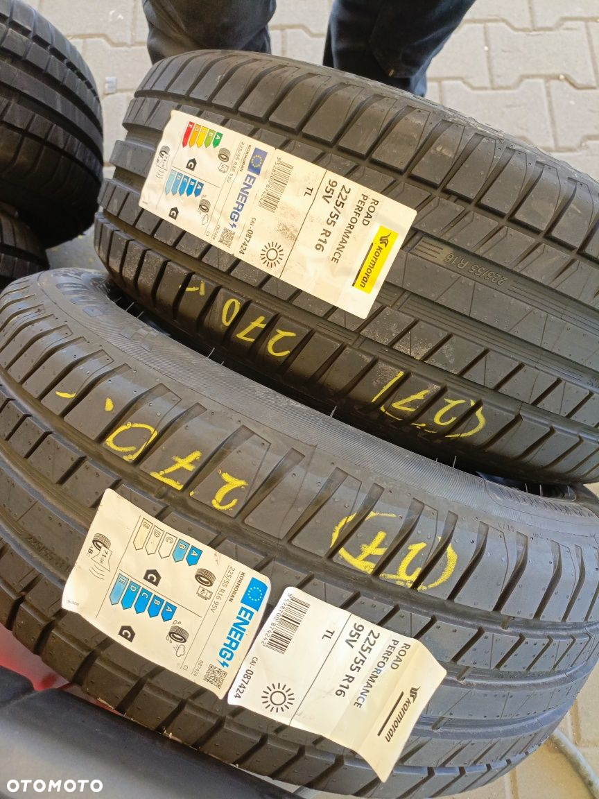Nowe opony letnie 225/55/16 kormoran 2 sztuki 2024r - 2