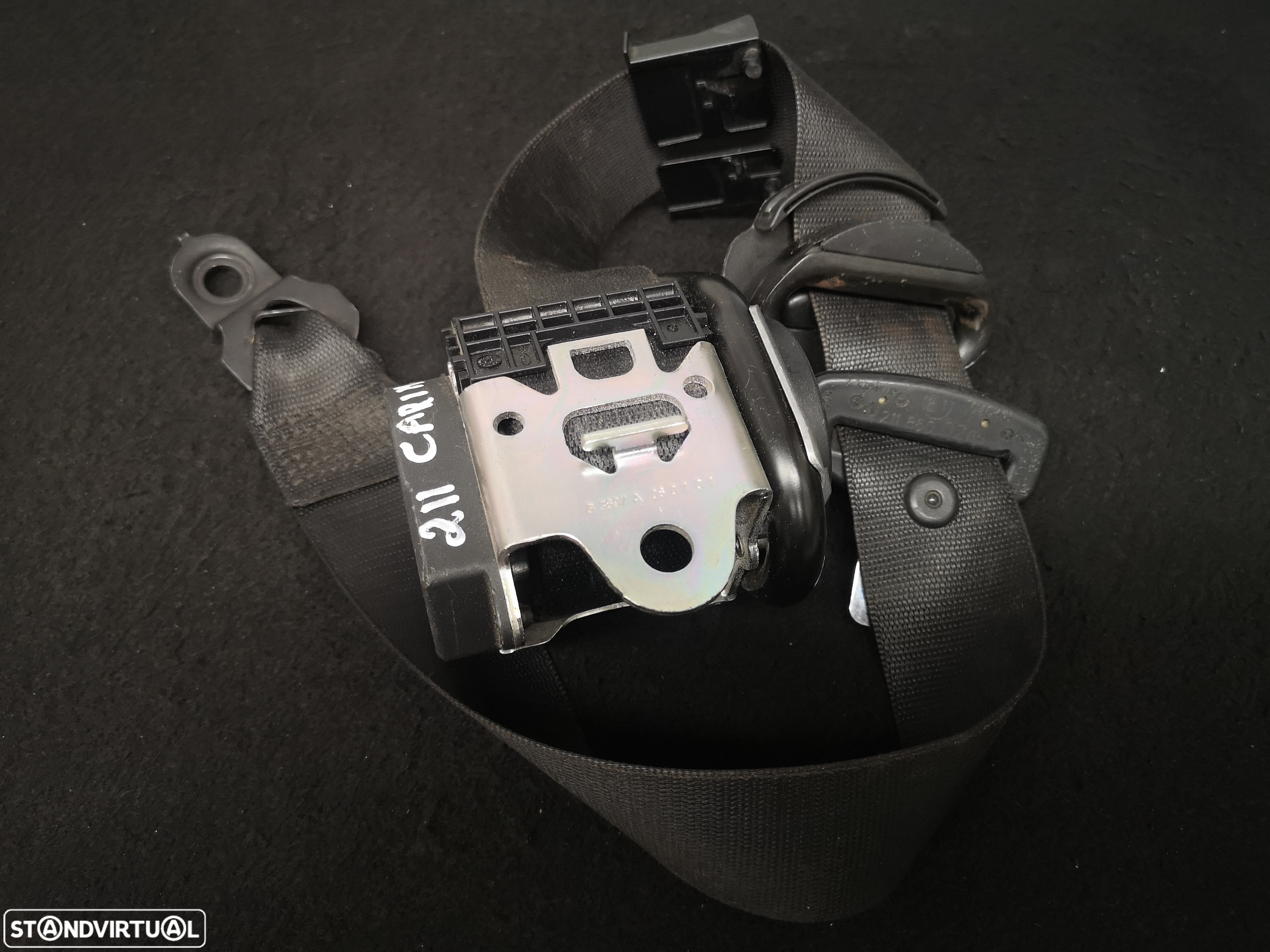 Cinto de Segurança traseira direita  Mercedes W211 Carrinha  class e 2003+ - 4