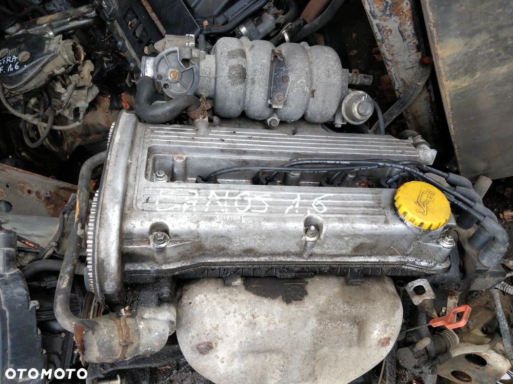 silnik kompletny Daewoo Lanos  1,6 - 1