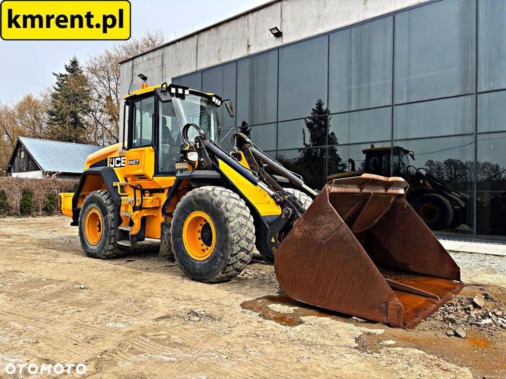 JCB 427 ŁADOWARKA KOŁOWA 2017R. | CAT 924 LIEBHERR 524 KOMATSU WA 150 JCB 411 416 - 5
