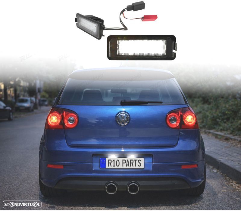 LUZ DE MATRICULA LED PARA VOLKSWAGEN VW GOLF V 2005-2008 - 1