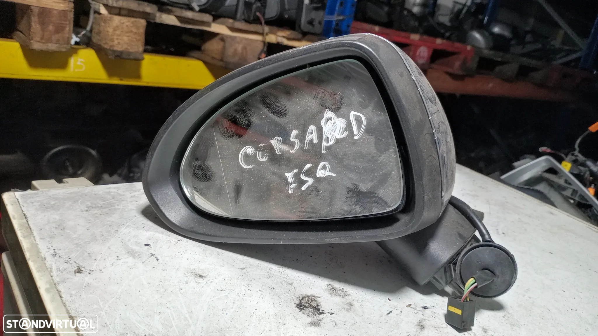 Retrovisor Opel Corsa D Esquerdo - 3