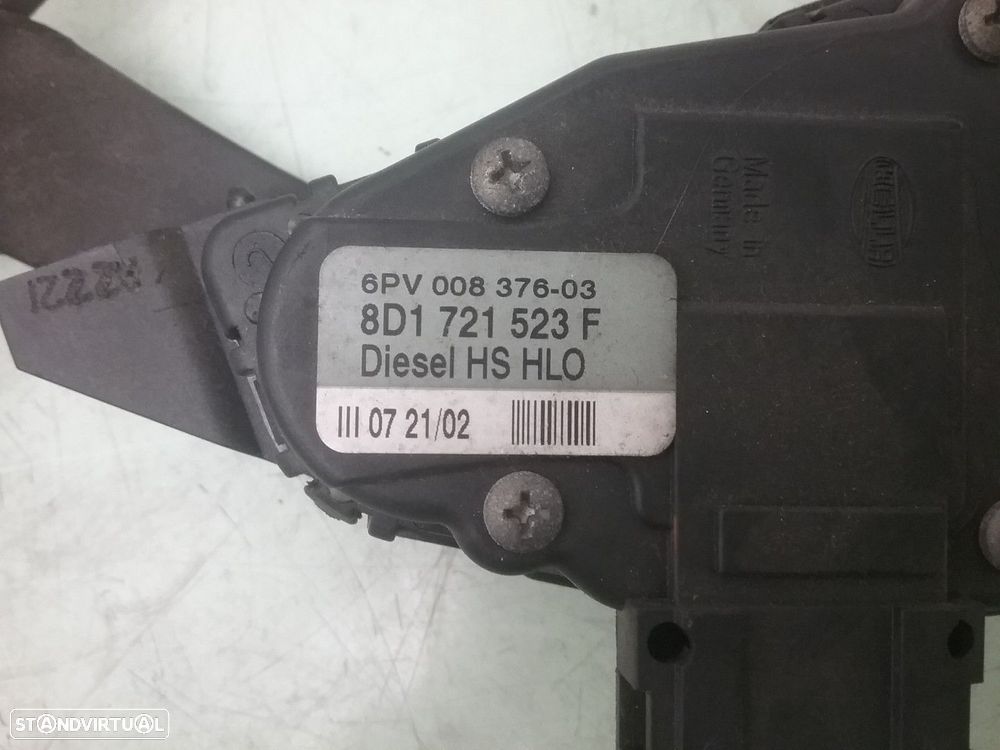 Pedal acelerador elétrico VW PASSAT Variant (3B5) 1.9 TDI 1998 - 2000 REF. 8D172... - 3