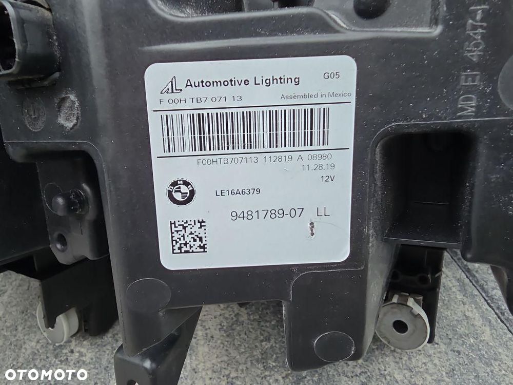 BMW X5 X6 G05 G06 Lampa lewa przód Full Led Laser 9481789-07 Chrom - 13