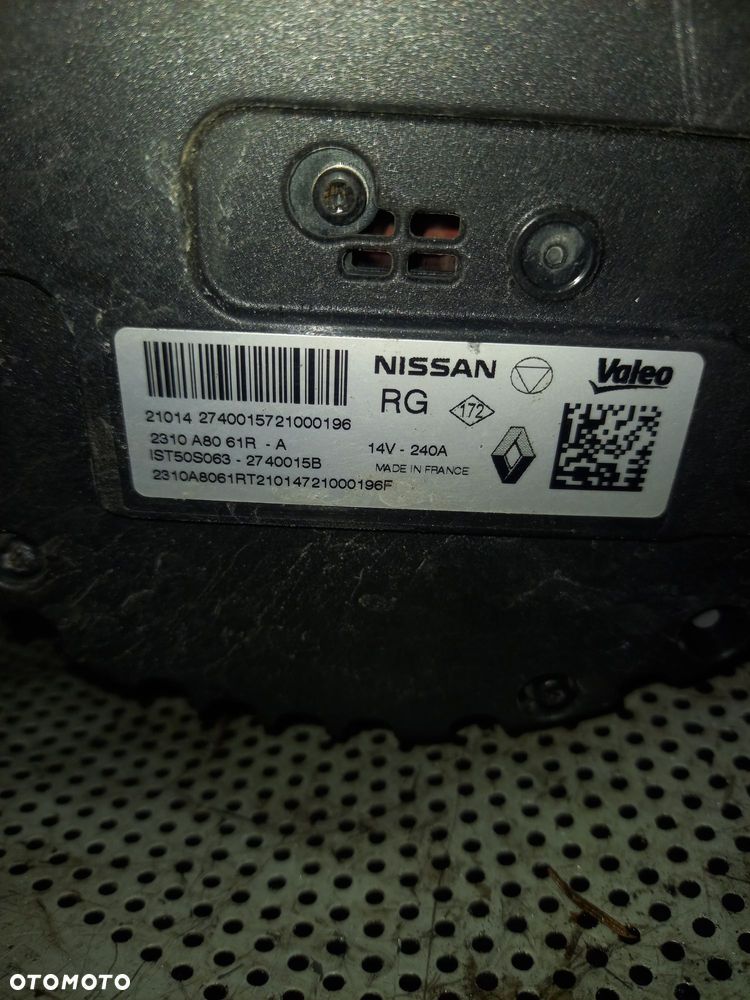 Alternator renault Captur II 1.3 TCE Sprawny kompletny - 4