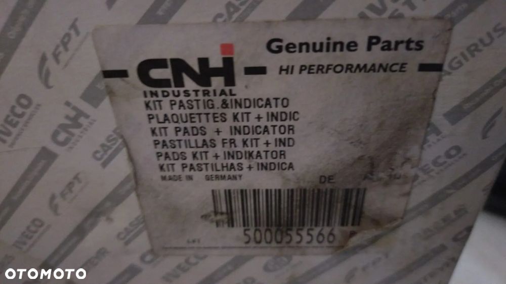 KLOCKI HAMULCOWE IVECO EUROCARGO DAF EUROTRAKKER – 500055566 NO V224/209 - 2