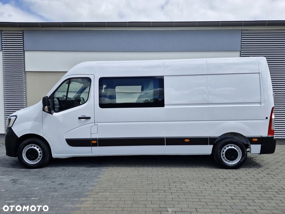 Renault Master, L3H2, BRYGADÓWKA, 7 miejsc, DOKA, hak, nawigacja, tempomat, klima - 6