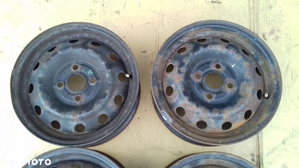 FELGI FELGA STALOWE KOMPLET HYUNDAI KIA 4x100 5Jx14 - 3