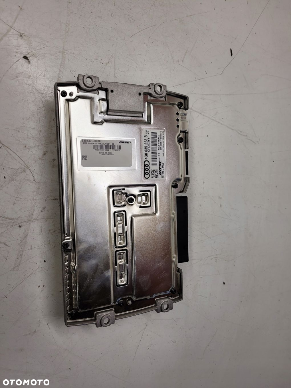 WZMACNIACZ BOSE AUDI A6 C7 A7 A8 D4 4G0035223B - 4