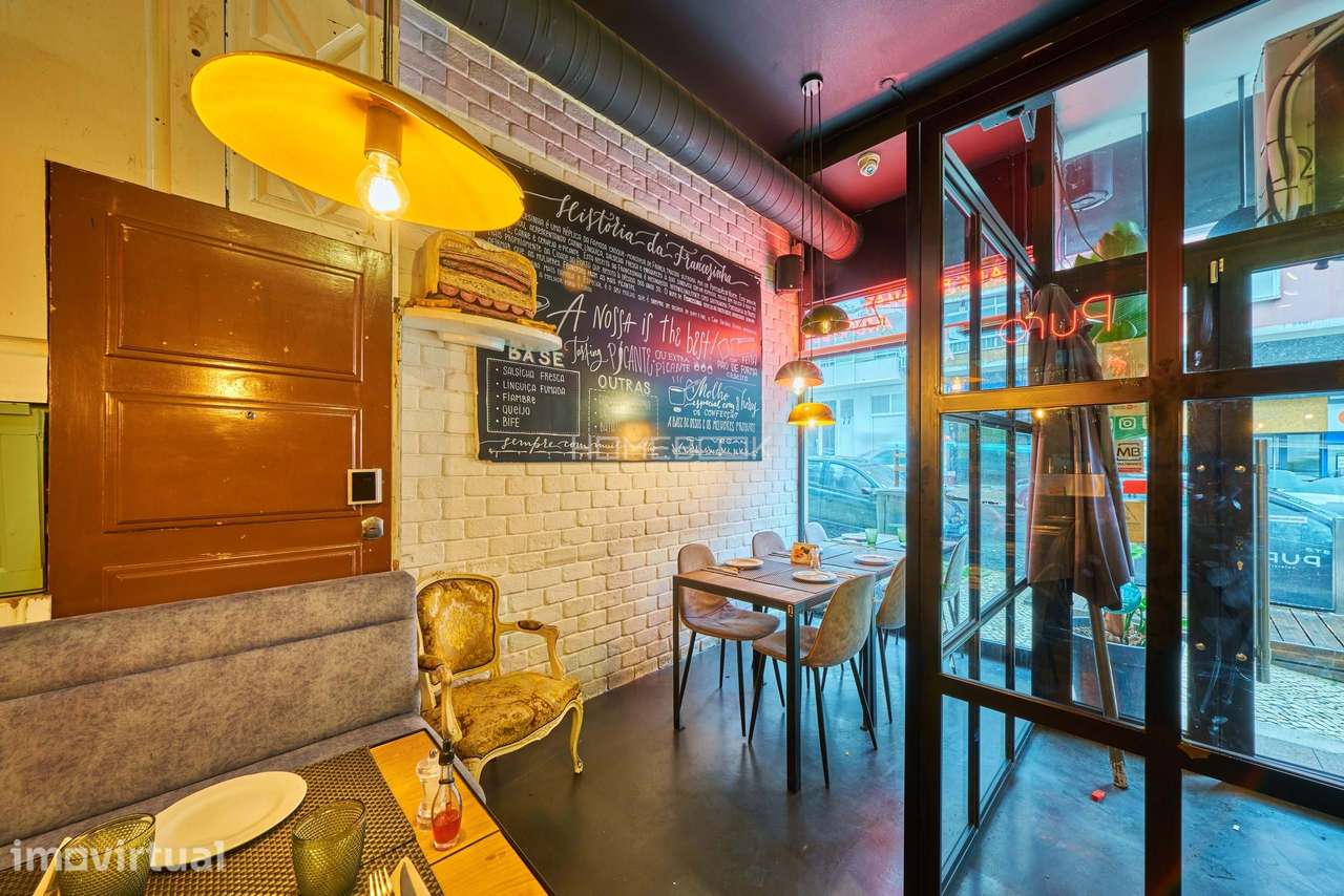 Restaurante com esplanada para trespasse em Santo Antonio - Lisboa - Grande imagem: 3/13