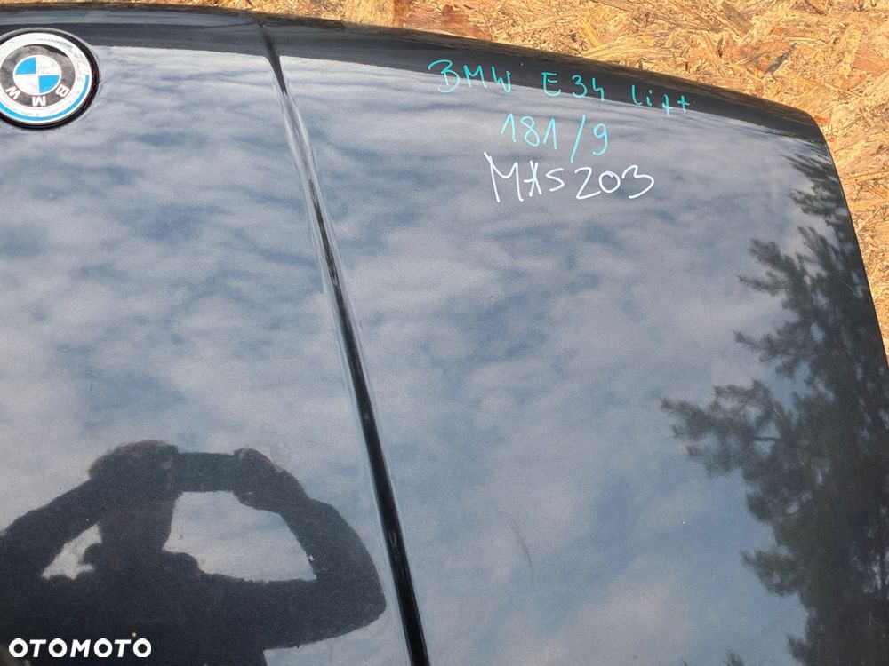 BMW E34 LIFT  181/9 KOD LAK  MASKA POKRYWA SILNIKA - 3