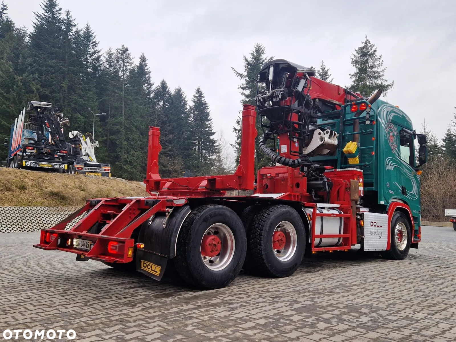 Scania Do drewna drzewa lasu doll - 13