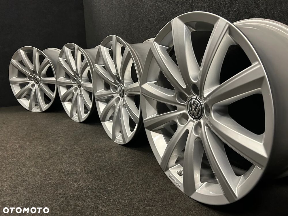 Alufelgi VW Touareg III, VW Tiguan, Audi Q7 II 18 cali 5x112 4szt. z czujnikami! - 2