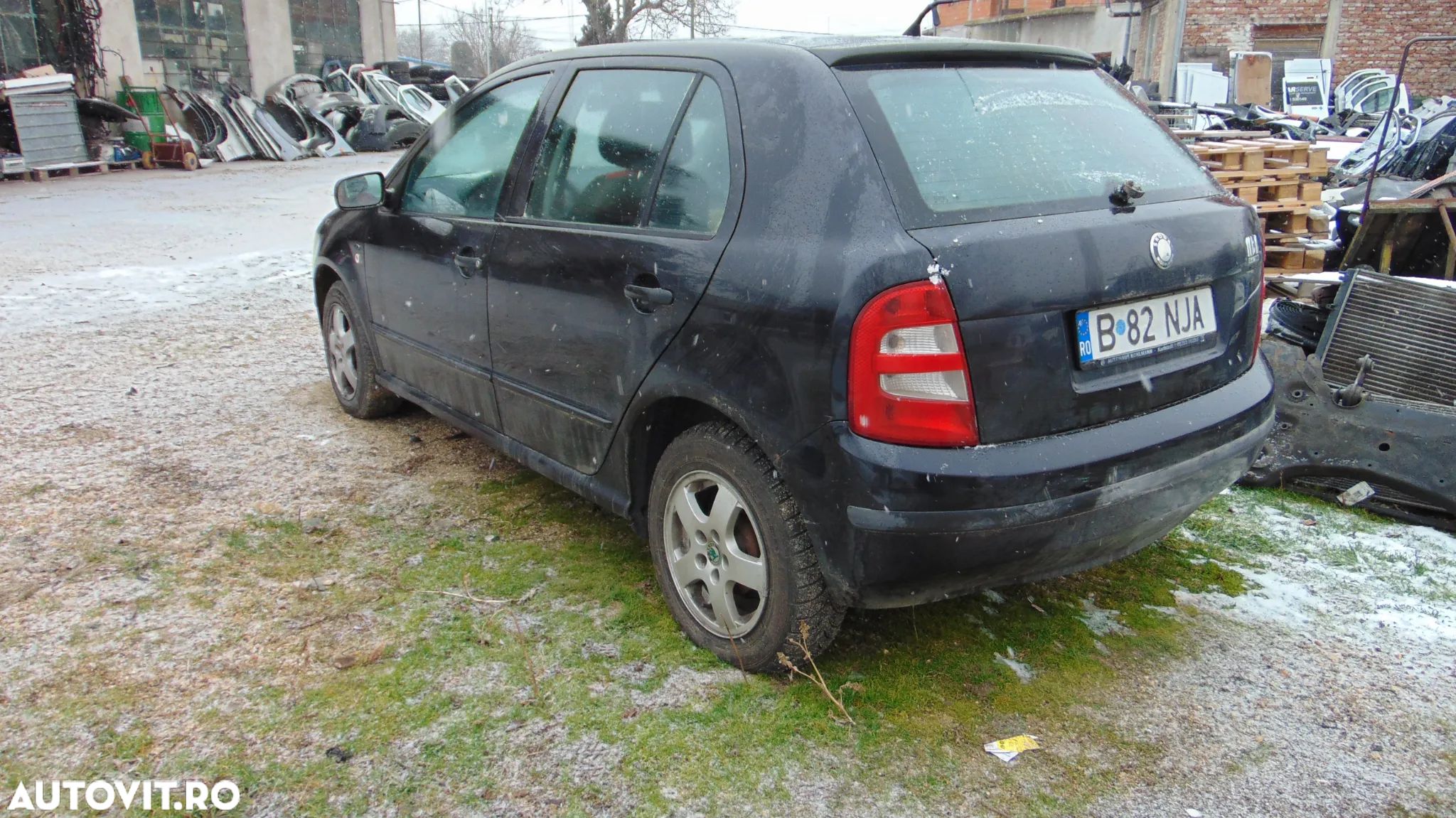 Bara spate Skoda Fabia 2000-2006 bara spate spoiler - 1