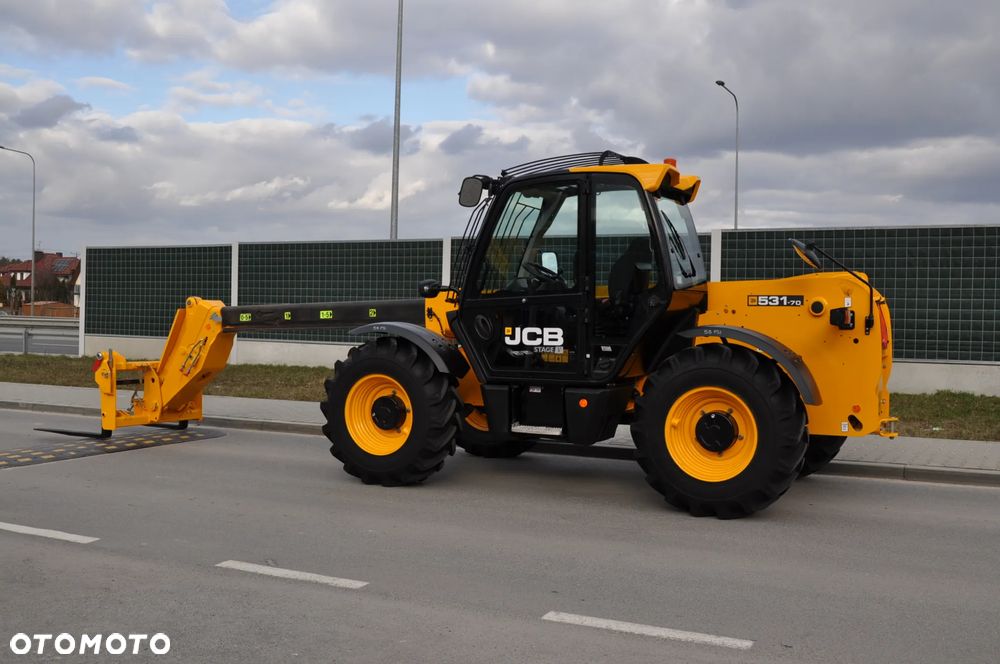 JCB 531-70 ŁADOWARKA TELESKOPOWA MAŁO MTG 546 UDŹWIG 3100 kg WYSOKOŚĆ ZAŁADUNKU 7 m NA GWARANCJI PRODUCENTA KLIMATYZACJA JAK NOWA! - 36
