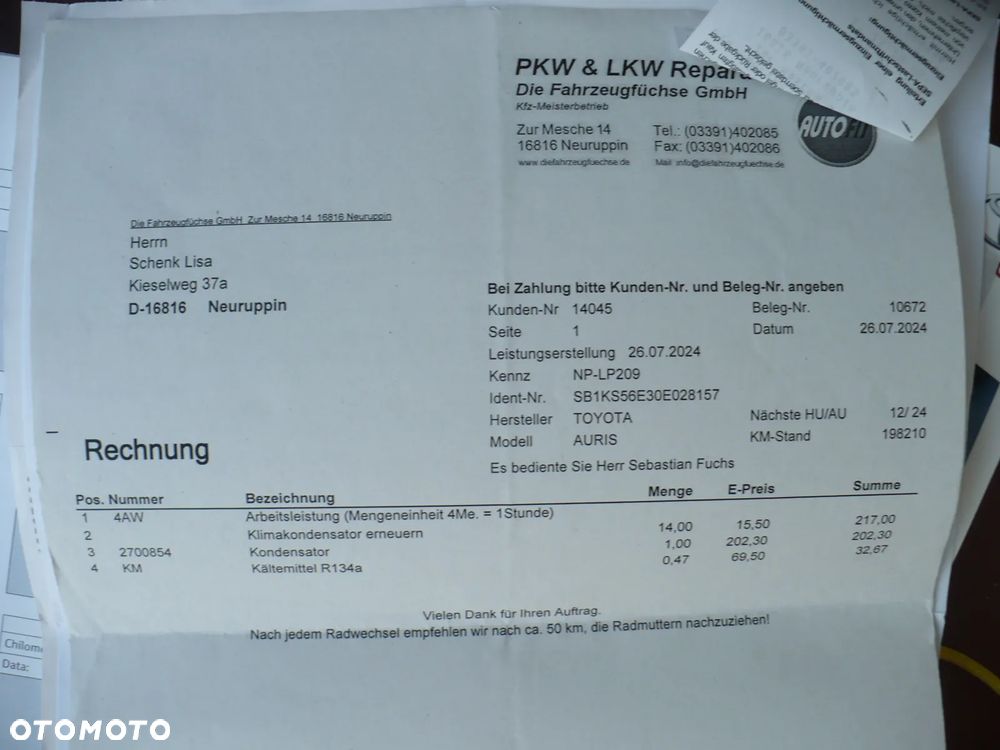 Toyota Auris 1.8 HSD Luna - 28