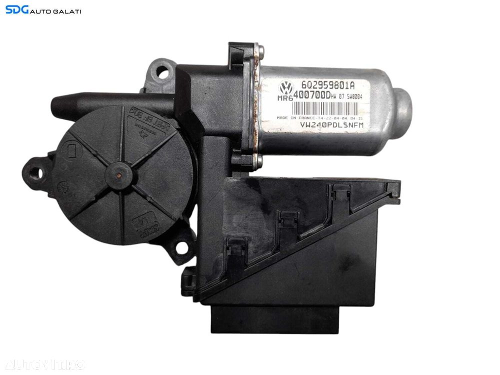 Motoras Macara Electrica de pe Usa Portiera Dreapta Fata Skoda Fabia 1 2000 - 2007 Cod 6Q2959801A [N0539] - 1