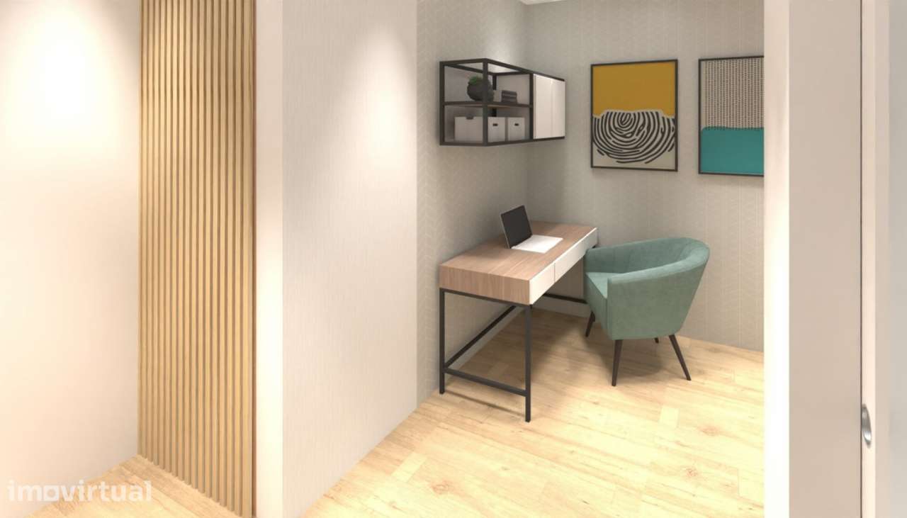 Venda de apartamento T1 em fase de construção, Amorosa, Viana do Cas - Grande imagem: 4/30