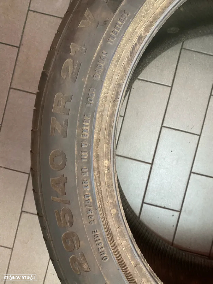 2 Pneus 295/40/21 Continental ContiSportContact 5 com mais de 60 % de piso - 3