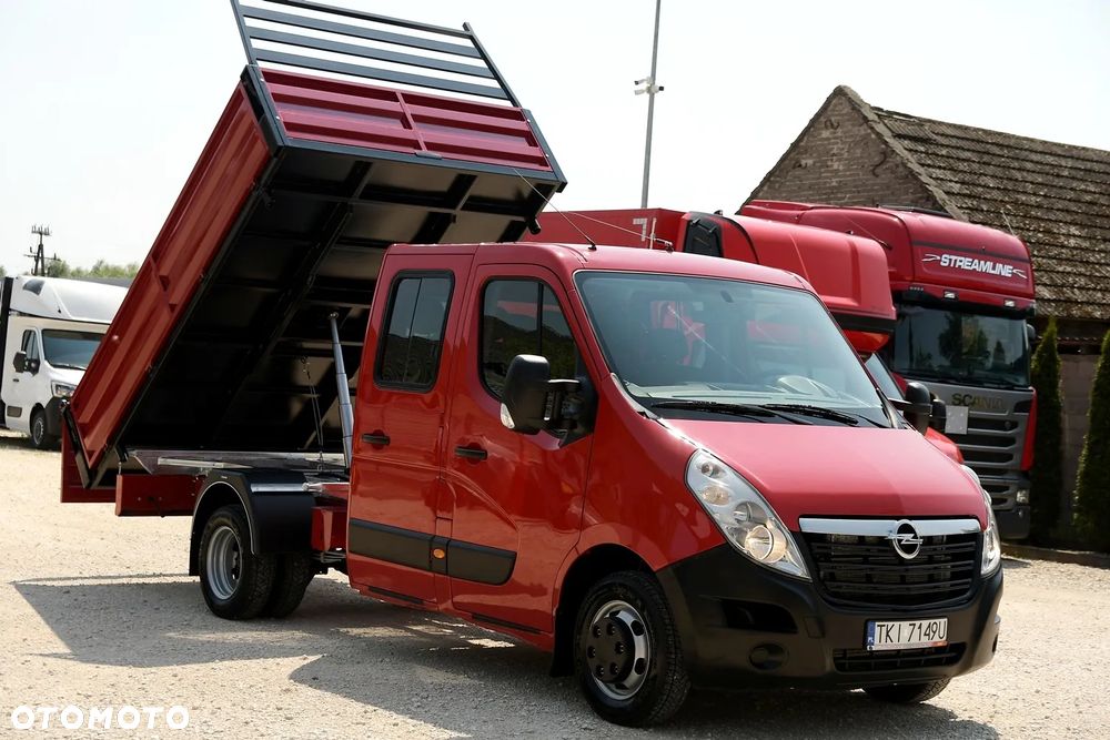 Renault MASTER MOVANO 2.3 CDTi * WYWROTKA 3-STRONNA * BRYGADOWY * DOKA 7-OSÓB * - 34