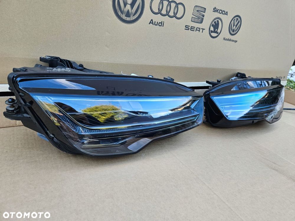 audi a7 s7 rs7 c7 4g lift lampa przód przednia matrix prawa kpl 4g8941036b - 2