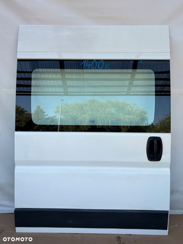 DUCATO JUMPER BOXER 06- drzwi suwane przesuwne suwane z szybą białe 140x195 - 1