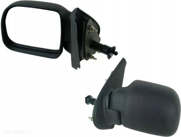 lusterko renault kangoo 01-08 lewe czarne mechaniczne