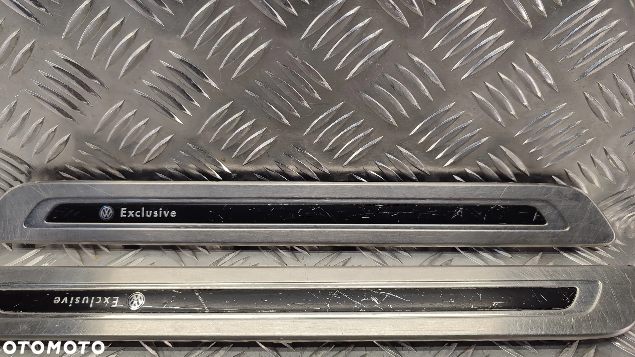 VW TOUAREG 7P 10-18R LISTWY NAKLADKI EXCLUSIVE OZDOBNE PROGOWE R-LINE KOMPLET 7P6853468 - 2