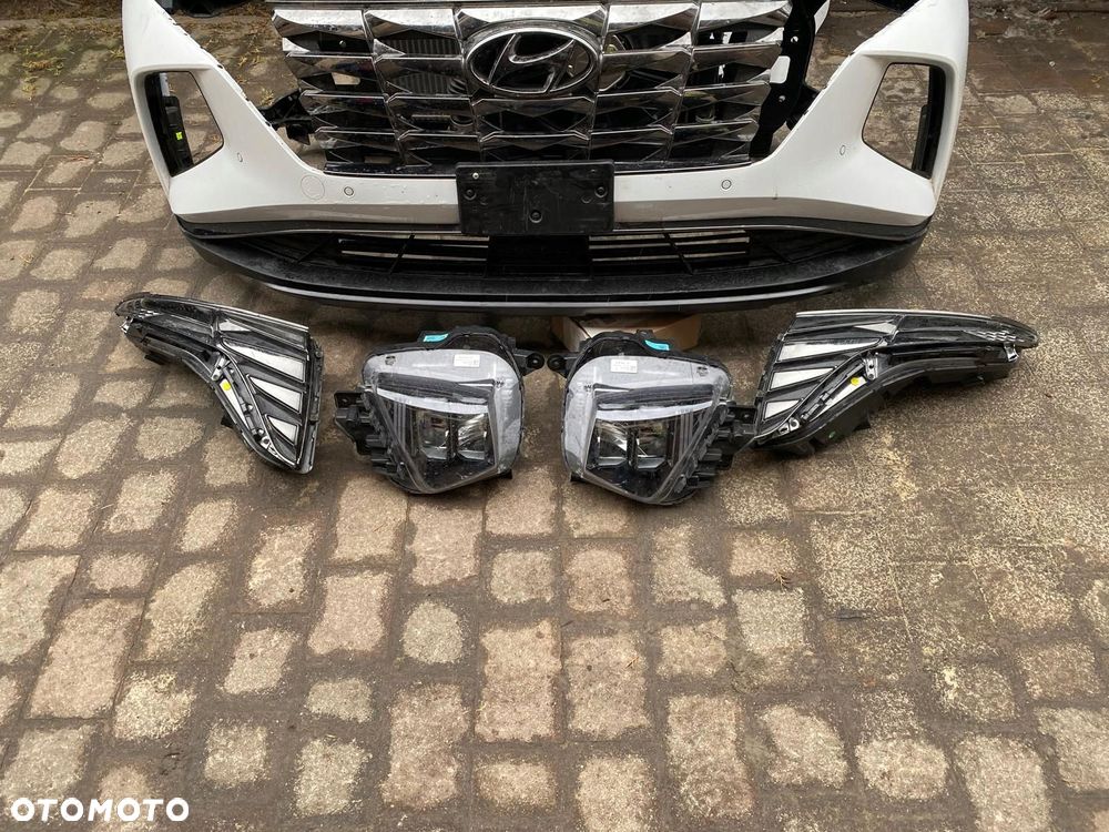zderzak maska lampa pas kompletny przód hyundai tucson iv 2020 rok hybryda - 1